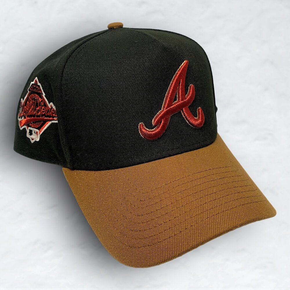 New Era 9Forty A-Frame Atlanta Braves 1995 World Series Patch Snapback